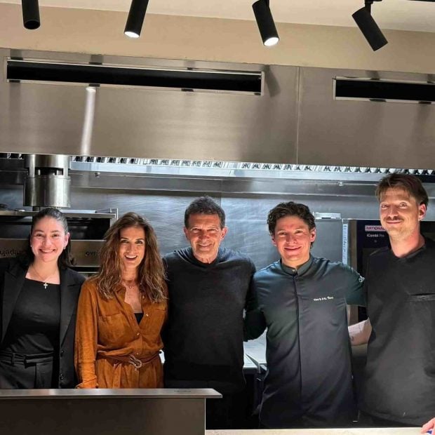Antonio Banderas en ŌME, en Madrid. (Foto: Cortesía)