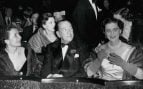 Los duques de Kent durante una obra de teatro. (Foto: Europa Press)
