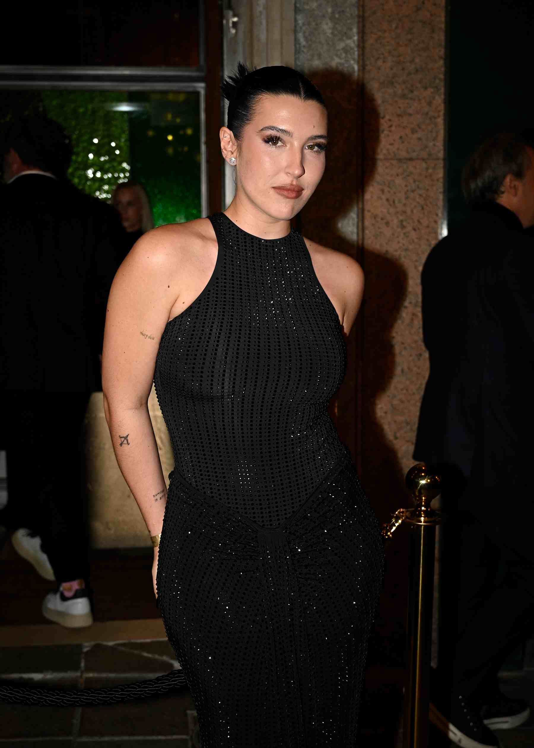 Alba D&iacute;az en el cumplea&ntilde;os de su madre, Vicky Mart&iacute;n Berrocal. (Foto: Europa Press)