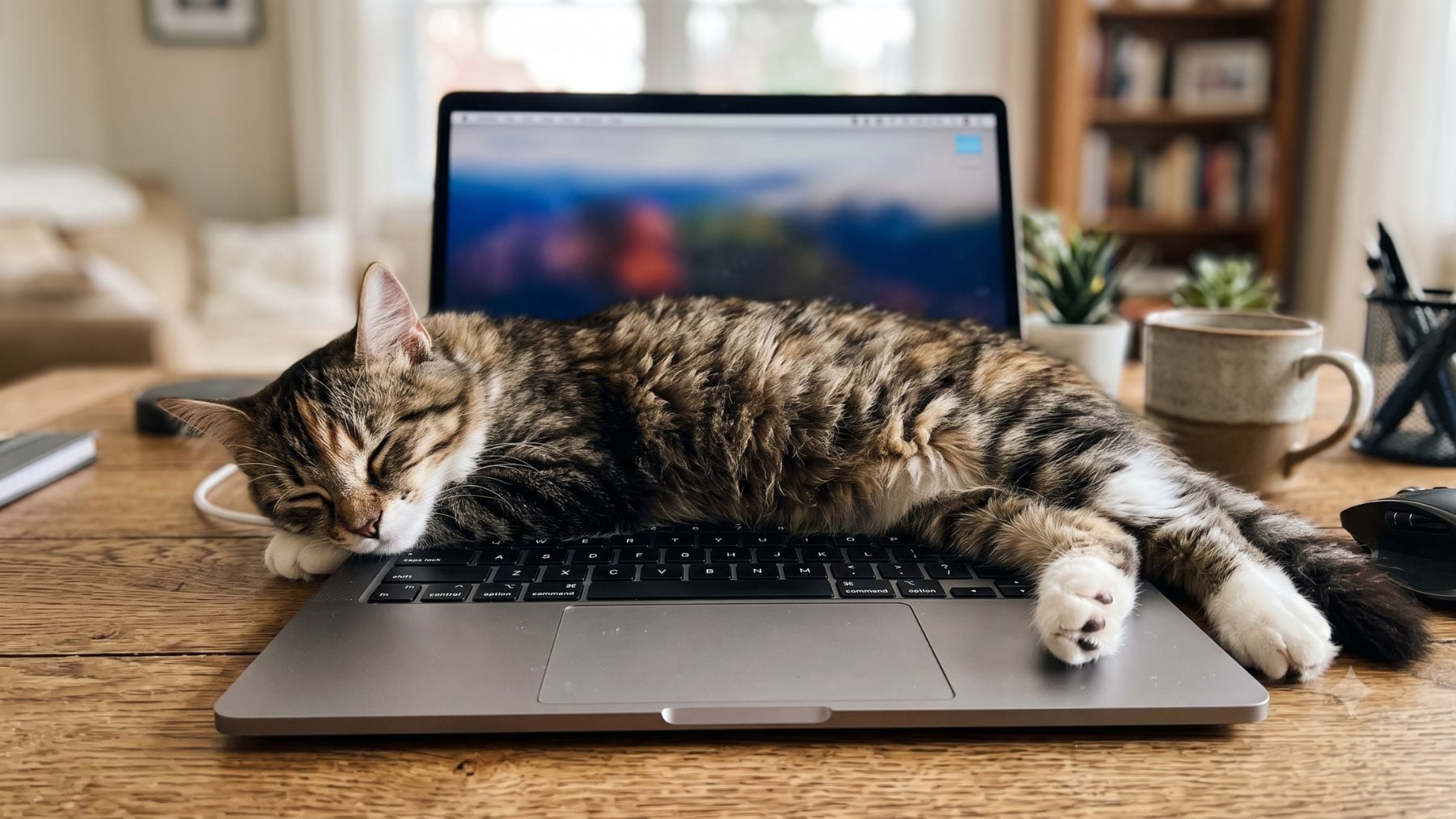 Los veterinarios expertos coinciden: si tu gato se tumba sobre el ordenador no lo hace por comodidad, está buscando llamar tu atención