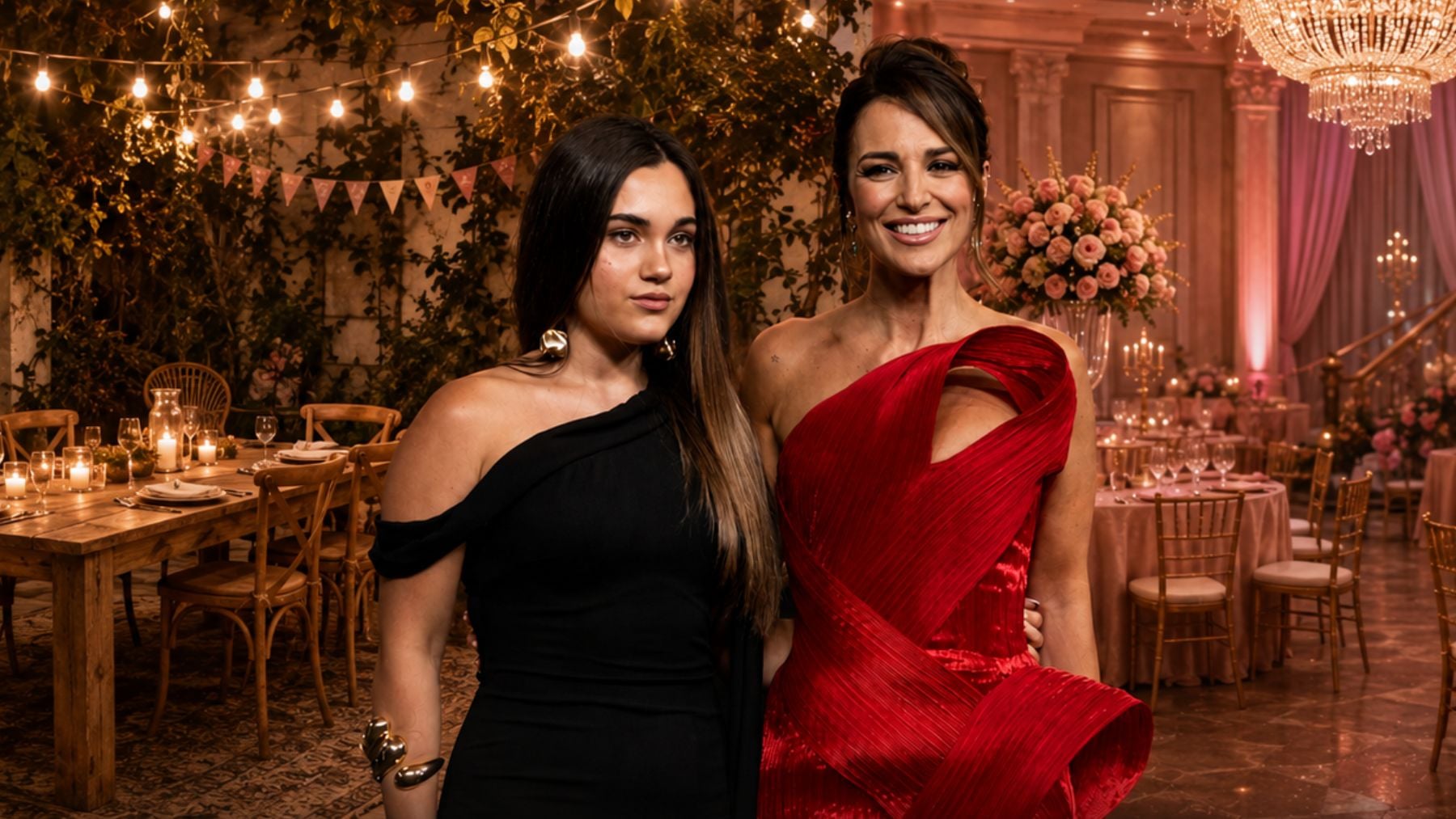 Paula Echevarría y Daniella Bustamante. (Foto: Europa Press/ IA)