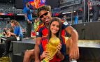 Lamine Yamal e Inés García tras la final del Mundial 2026 en Nueva York (Instagram).