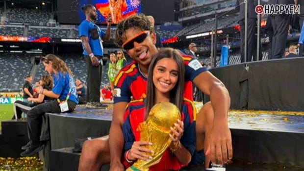 Lamine Yamal e Inés García tras la final del Mundial 2026 en Nueva York (Instagram).