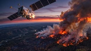 satélites IA para la detección temprana de incendios forestales