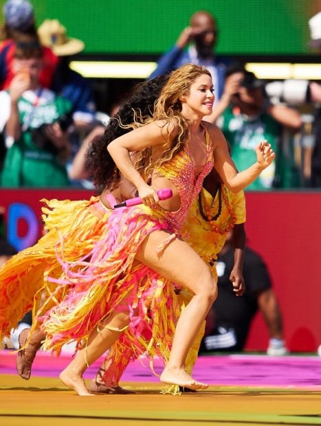 Shakira, entrenamiento, deporte