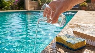 vinagre blanco en la piscina
