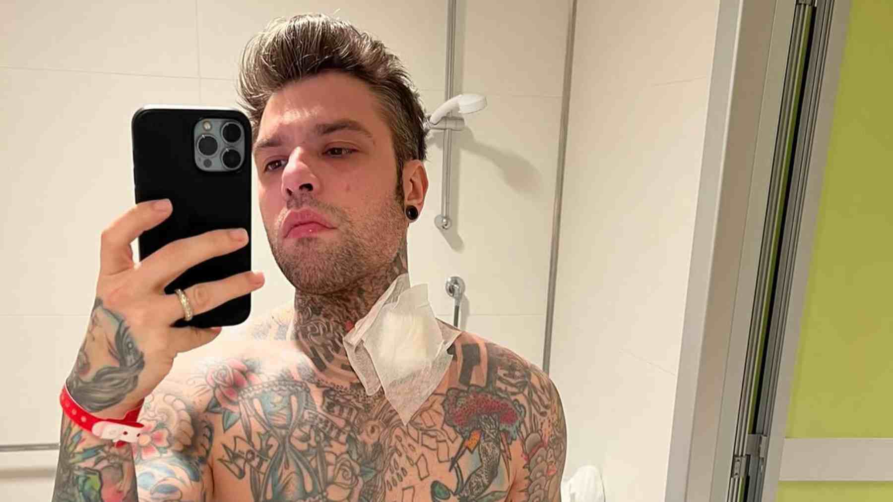 Fedez en el hospital. (Foto: @fedez)