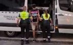 Detención magrebí accidente