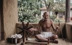 Mahatma Gandhi. Imagen generada con IA.