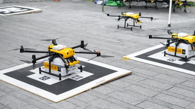 drones comerciales chinos