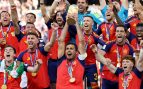 España levanta la Copa del Mundo (Getty)