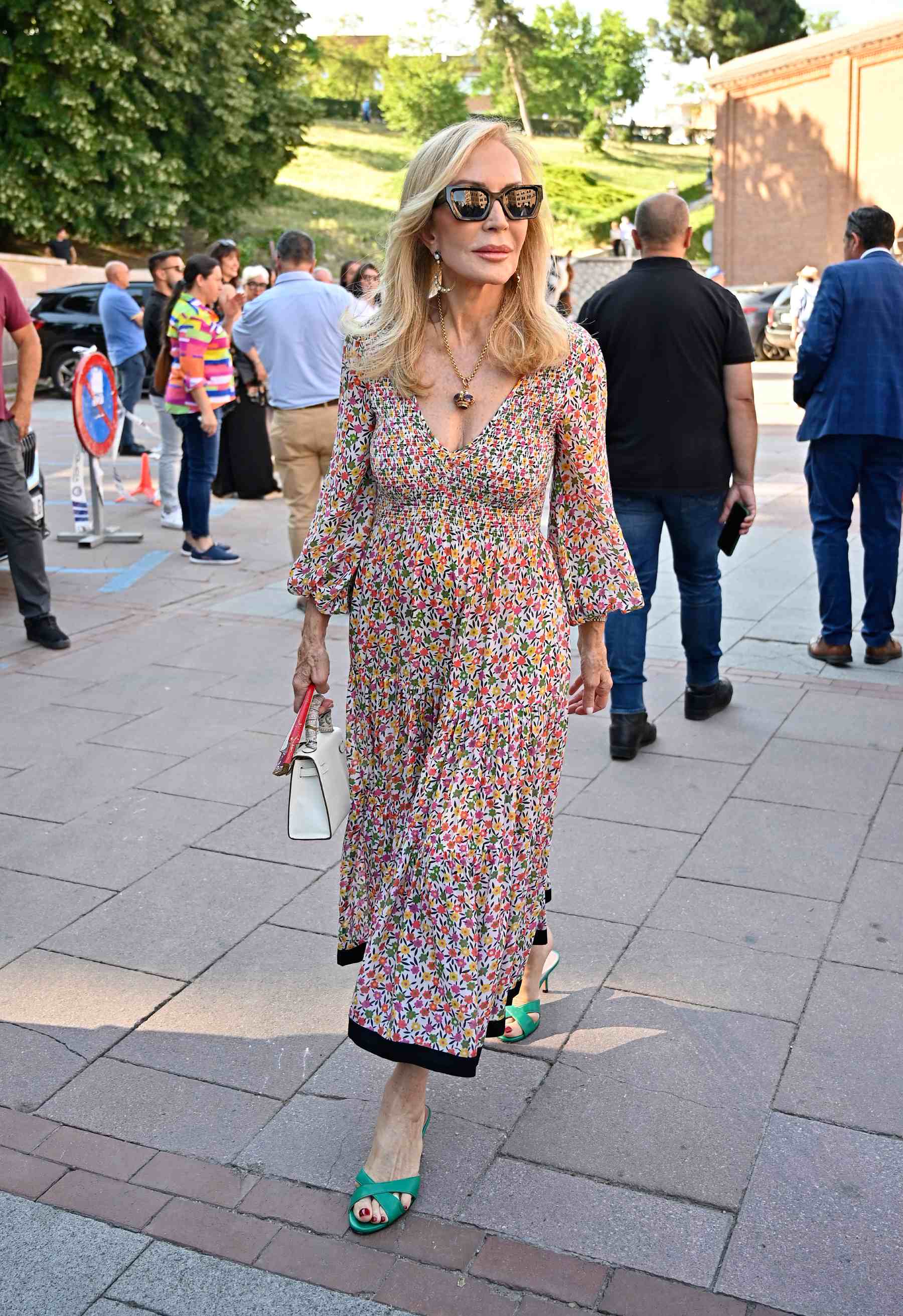 Carmen Lomano en Las Ventas. (Foto: Europa Press)