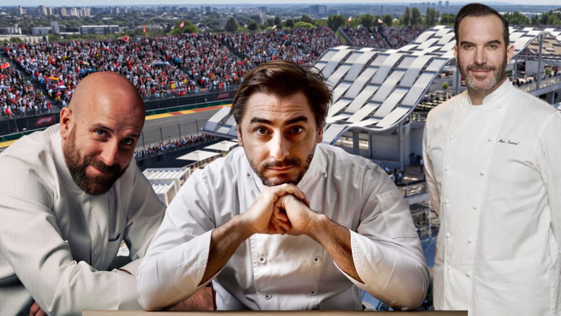 Hugo Muñoz, Jordi Roca y Mario Sandoval. (Foto: COOL)