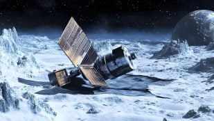 Agua en el espacio