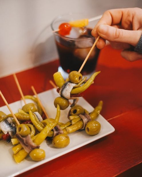 restaurantes aperitivo pincho de tortilla santander