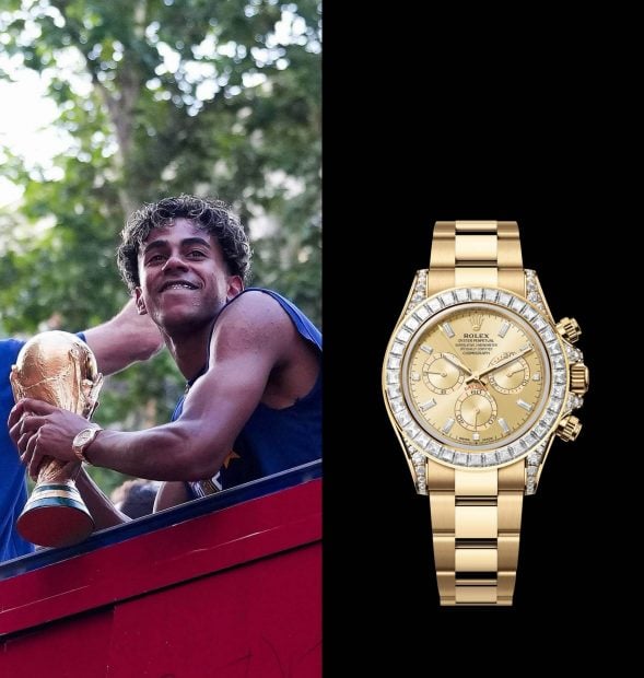 Lamine Yamal, reloj, Rolex
