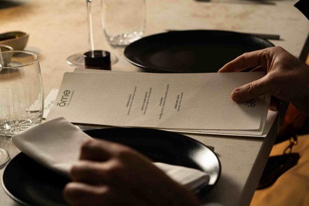 El menú de ŌME - Taller Gastronómico. (Foto: Cortesía)