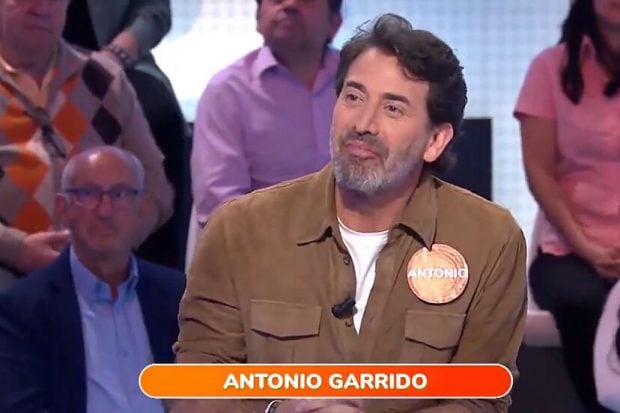 Antonio Garrido en el plató de Pasapalabra (Atresmedia).
