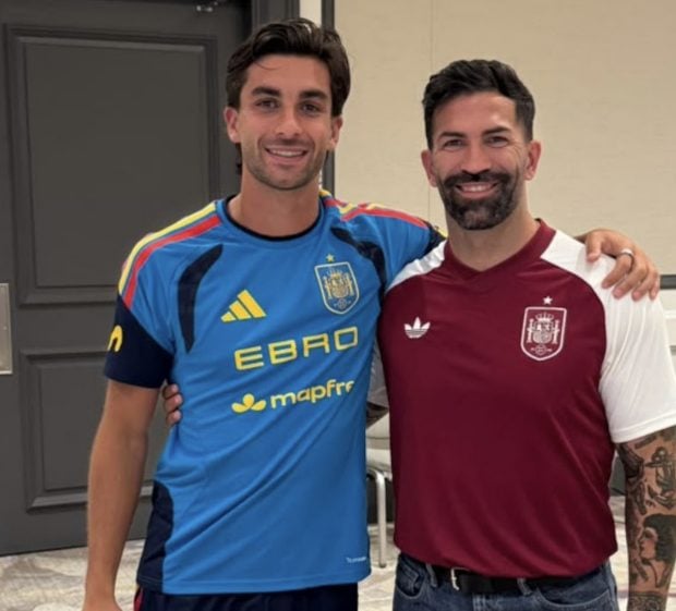 Ferran Torres peluquero