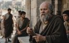 Sócrates. Imagen generada con IA.