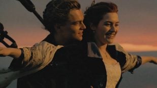 Jack y Rose de la película 'Titanic'. Imagen de EuropaPress.