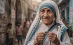 Madre Teresa de Calcuta. Imagen generada con IA.