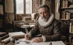 Miguel de Cervantes. Imagen generada con IA.