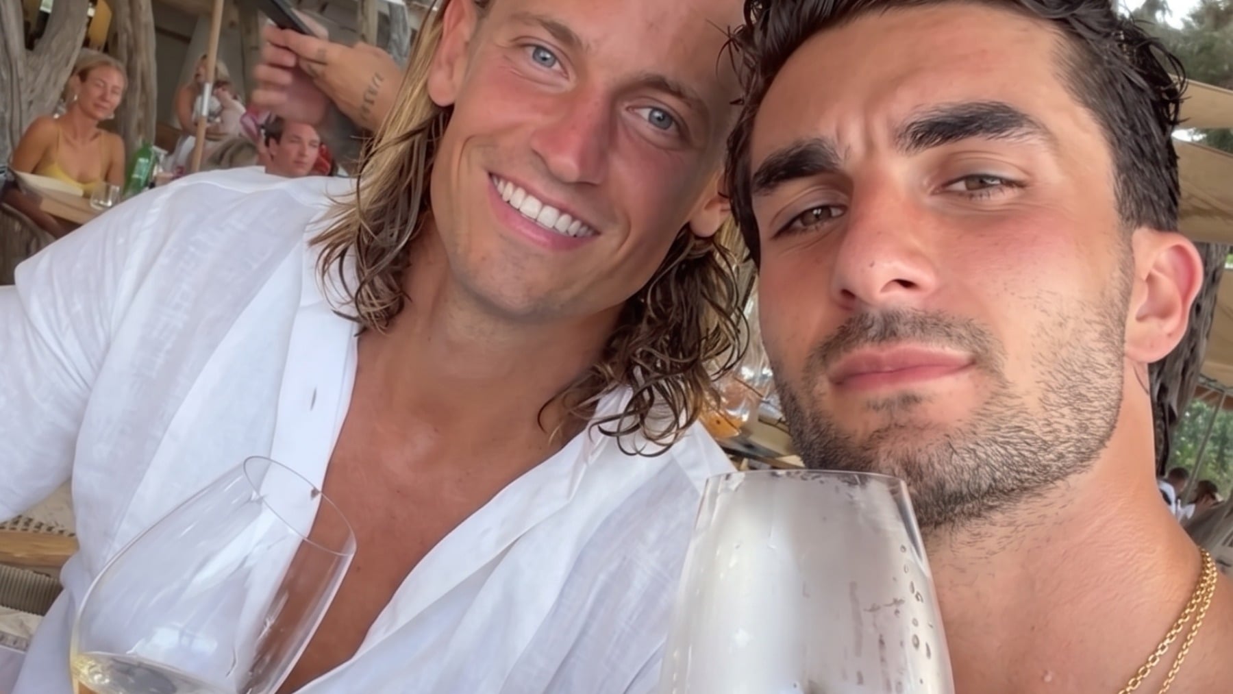 Marcos Llorente y Ferrán Torres. (Foto: Marcos Llorente)