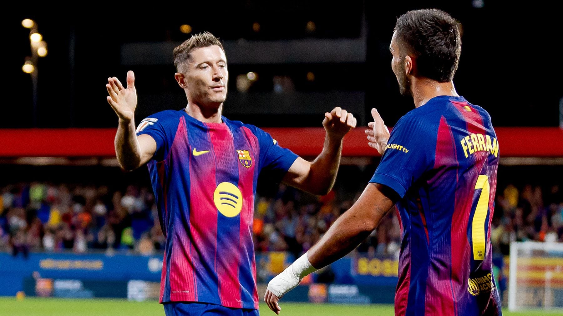 La razón por la que Lewandowski celebró el gol de España contra Argentina en la final del Mundial