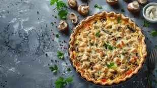 Quiche casero