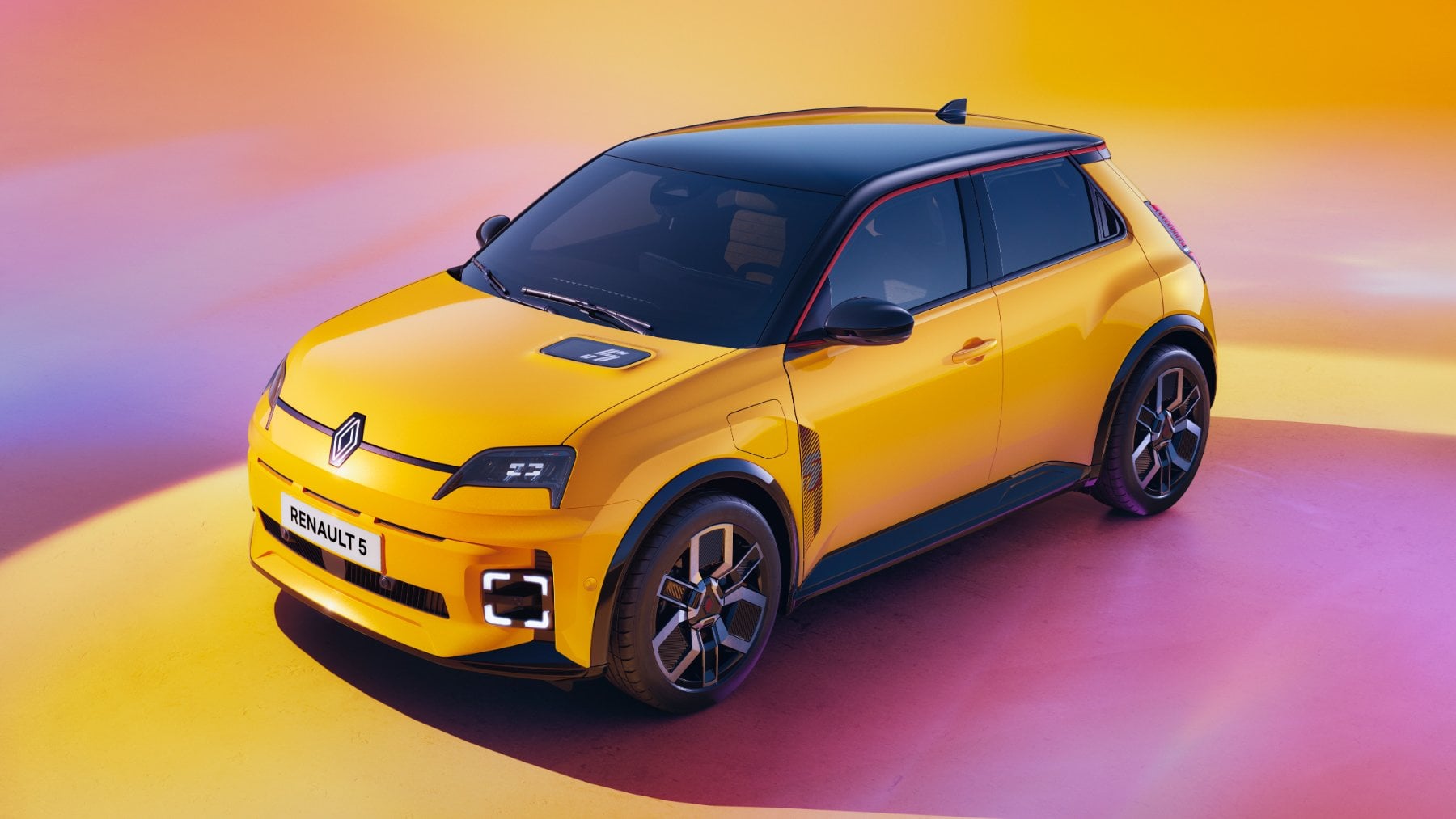 Renault 5 eléctrico.