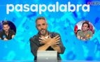 Roberto Leal en un montaje junto a Javier y David, concursantes de Pasapalabra (Atresmedia).
