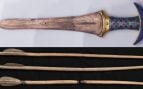 Daga de la princesa Ita, cortesía del Museo Egipcio y flechas de la Princesa Noub Hotep, cortesía de Eman Shawky - Frontiers Media SA