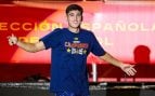 Pau Cubarsí en la celebración del Mundial (Getty)