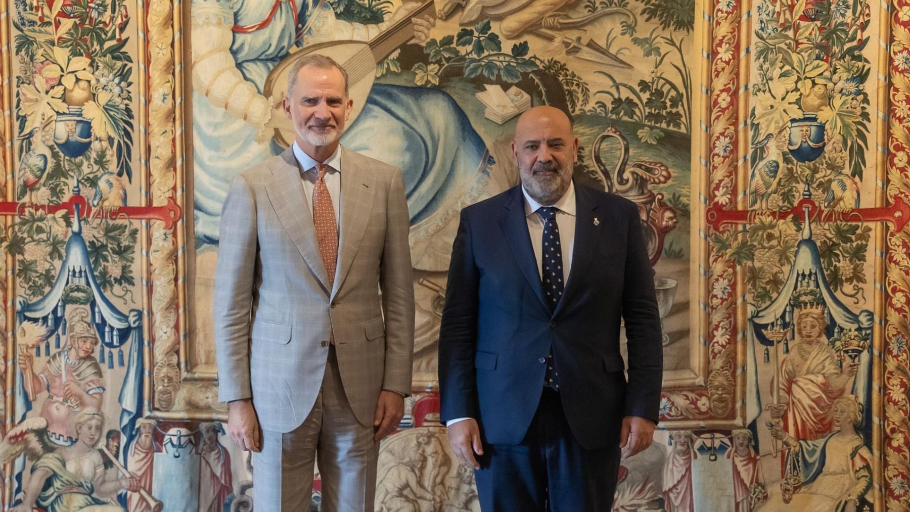 Jaime Martínez invita a Felipe VI a la conmemoración en 2029 de los 800 años de la conquista de Mallorca