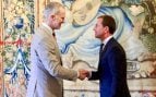 Llorenç Galmés promete al Rey que el próximo verano Mallorca limitará la entrada de vehículos a la isla