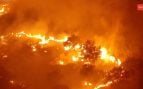 Incendio forestal en Almorox (Toledo).