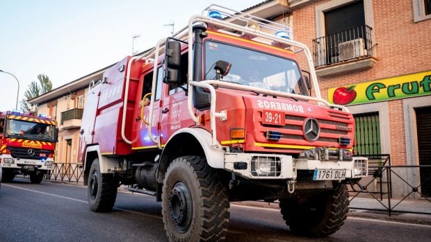 incendio madrid bomberos