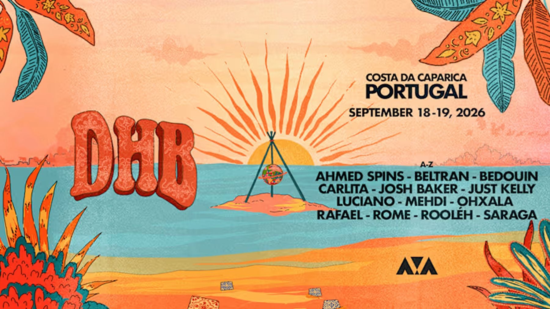 Cartel del DHB Festival 2026 en Portugal.