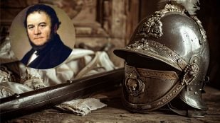 Stendhal era el seudónimo de Marie-Henri Beyle. Foto: Olof Johan Södermark, dominio público, vía Wikimedia Commons Fondo: Magnific / Freepik