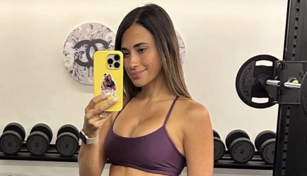 Antonella Rocuzzo tras un entrenamiento. (Foto: Instagram)