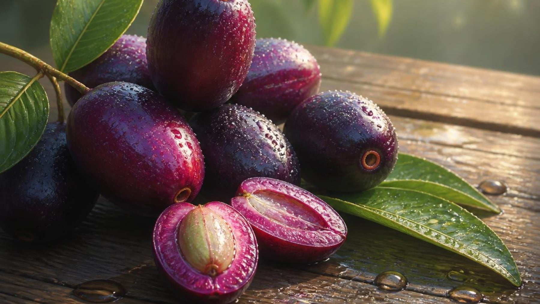 Esta fruta negra con sabor a tutti-frutti crece fácilmente en el jardín y llama la atención por su color