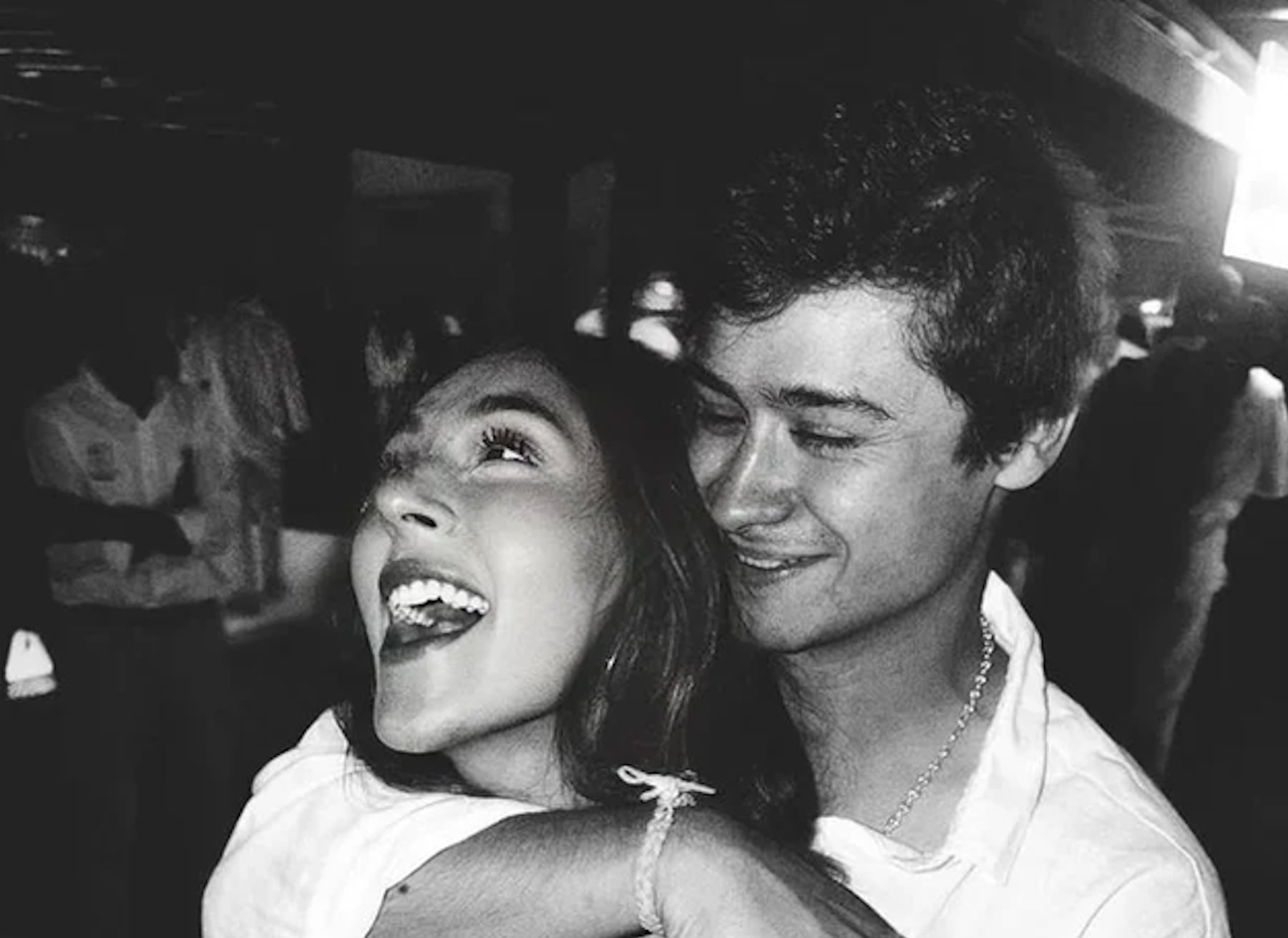 Gaby Pombo con su novio. (Foto: Instagram)