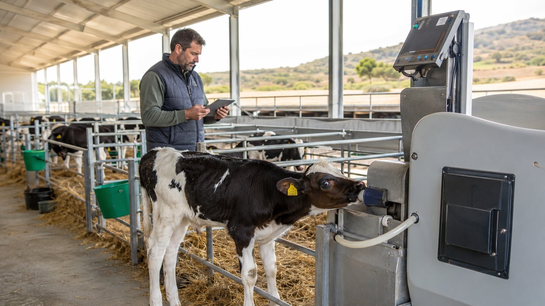 Una ganadería familiar andaluza tiene una