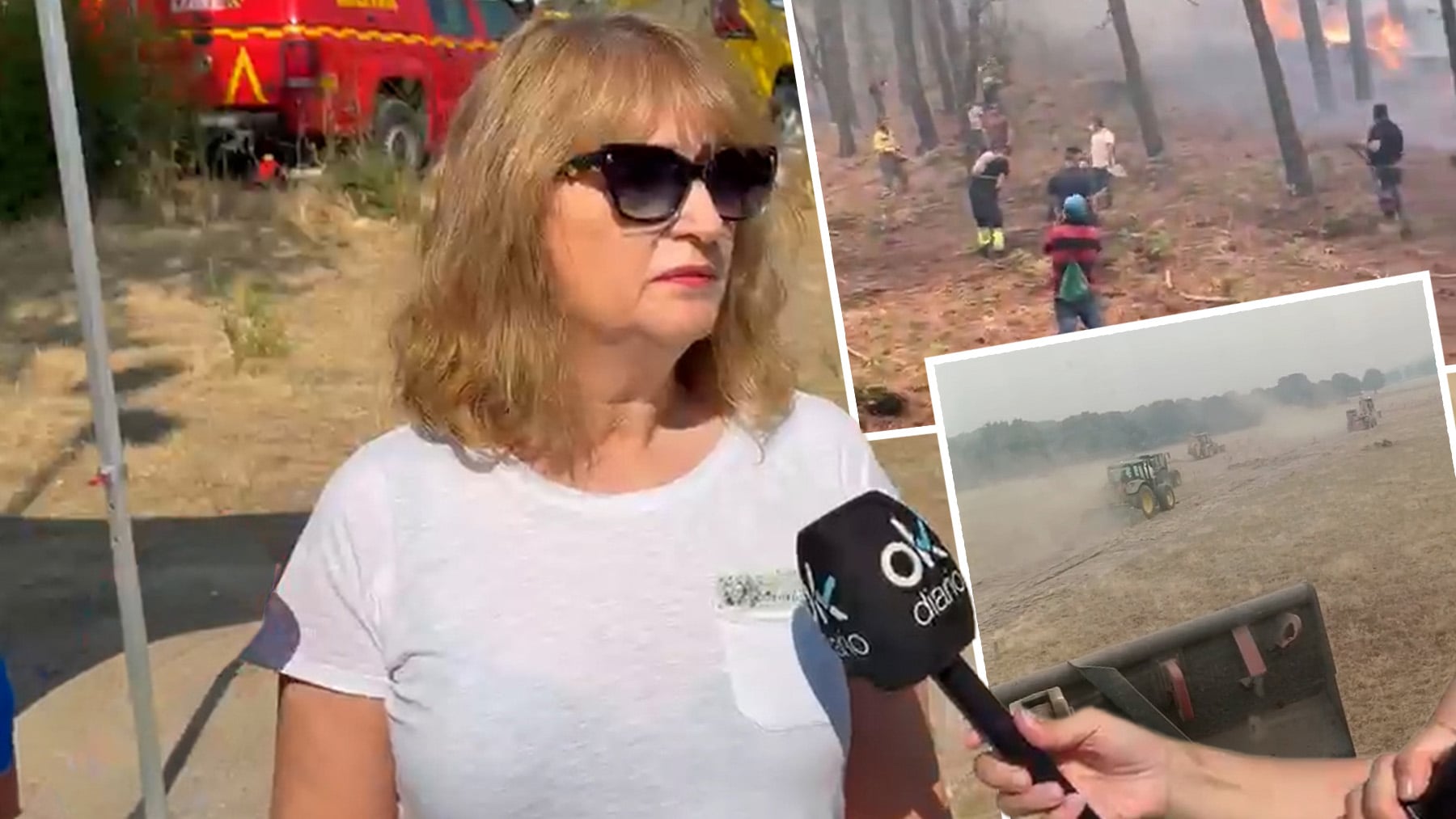 Vecinos del Tiétar denuncian la falta de medios de la UME y se niegan a salir de sus pueblos: No hacen nada