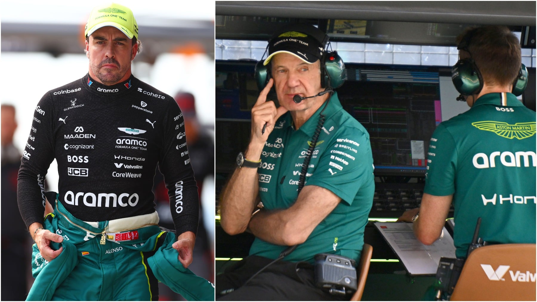 La F1 se rinde a Fernando Alonso y Adrian Newey: Sueño con una mejora como la de Aston Martin