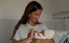 María Pombo con Lola, la hija de Lucía Pombo