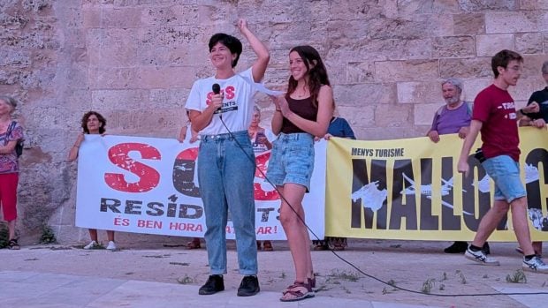 manifestación turismo Palma Mallorca