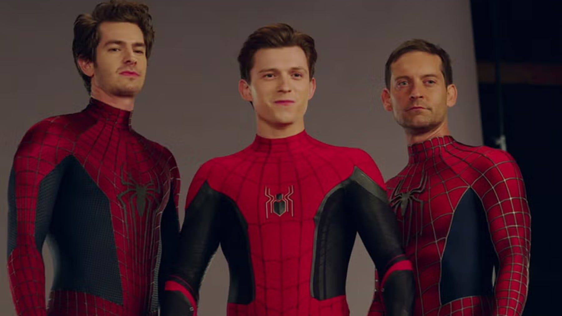 Andrew Garfield, Tom Holland y Tobey Maguire, los tres intérpretes de ‘Spider-Man’ en cine.