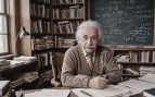 Albert Einstein. Imagen generada con IA.